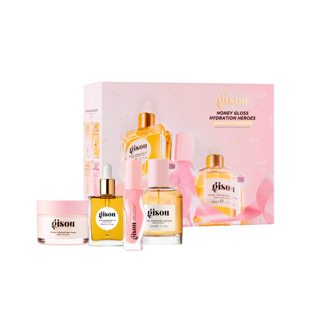 GISOU Honey Gloss Hydration Heroes セット GISOU Honey Gloss Hydration Heroes セット