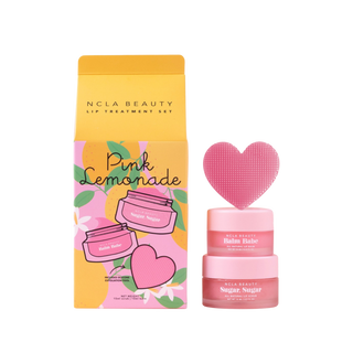 Lip Care Duo + Lip Scrubber in Pink Lemonade