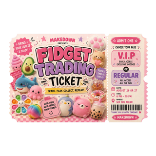 Fidget trading ticket
